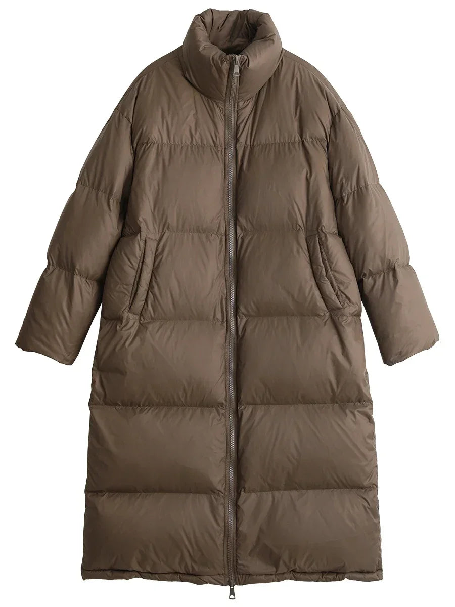 Long Down Puffer Coat