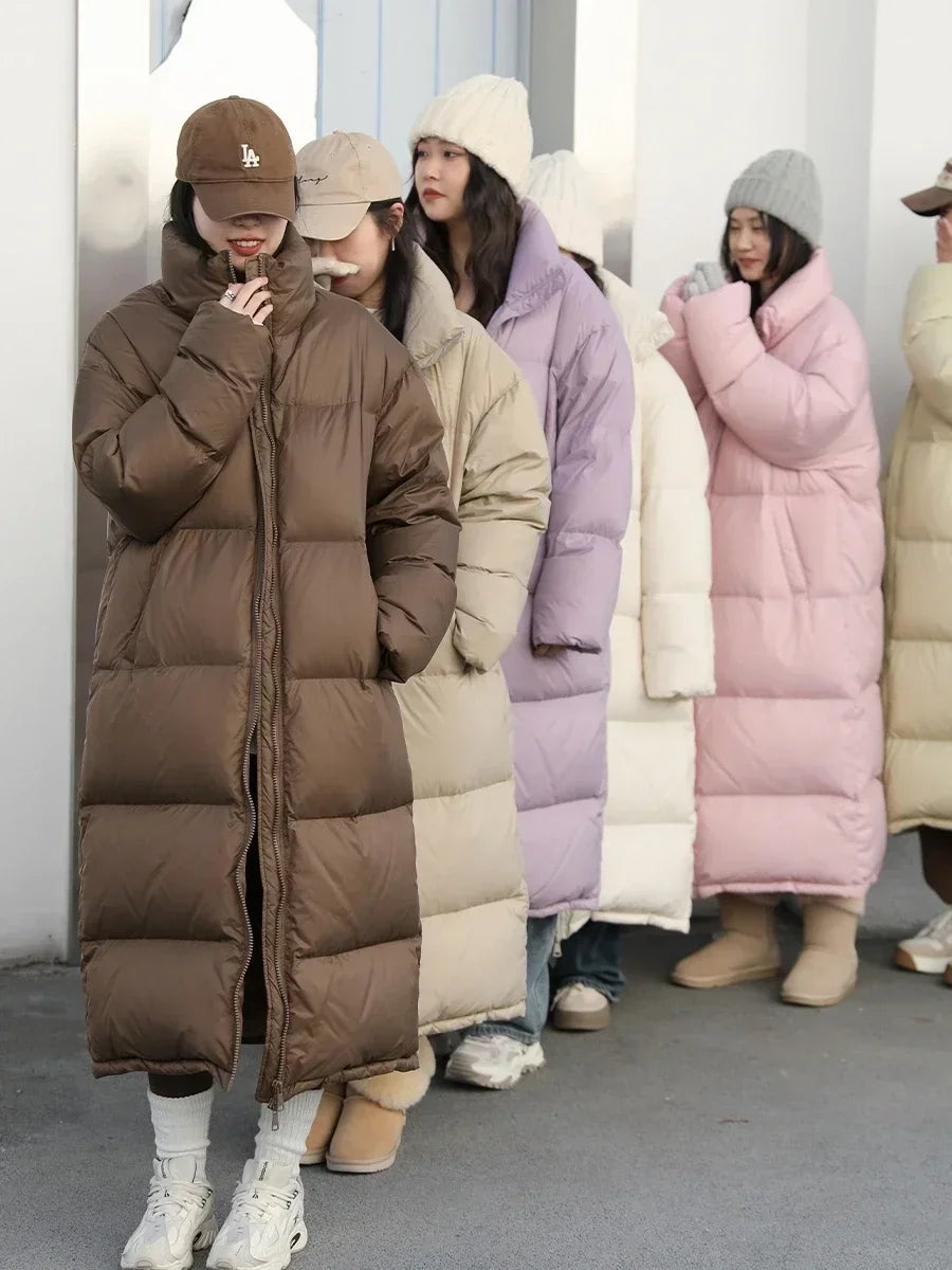 Long Down Puffer Coat