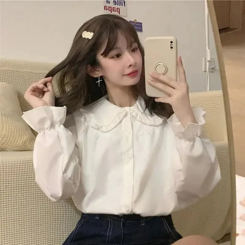 Peter Pan Collar Blouse