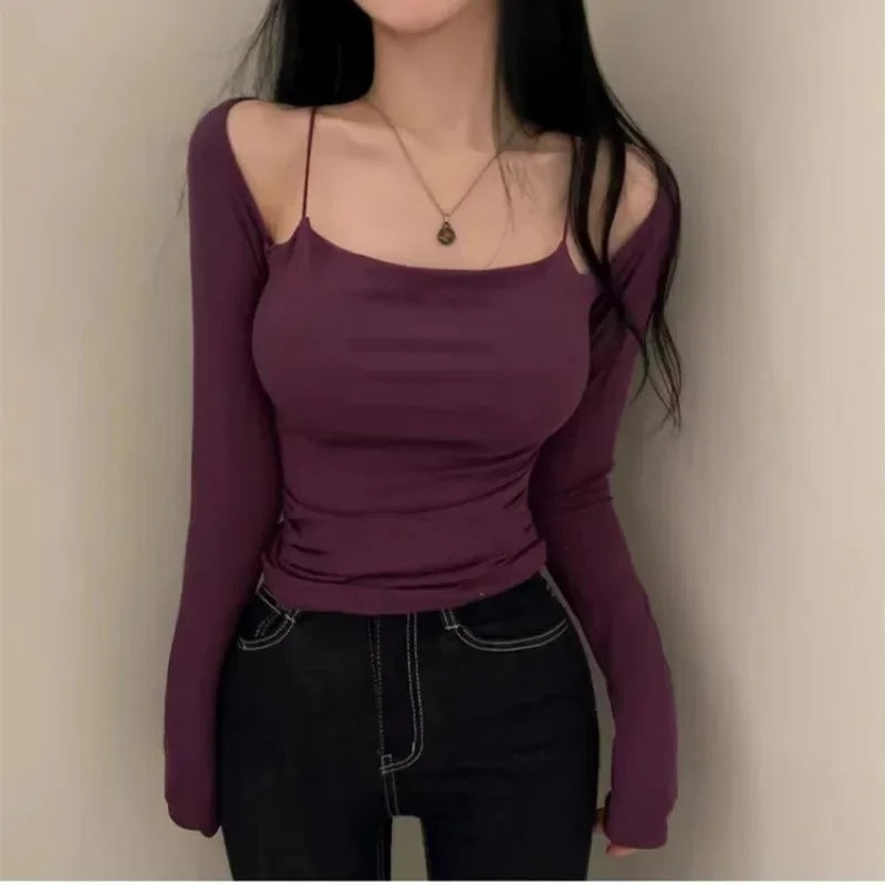 Off-Shoulder Two-Piece Top