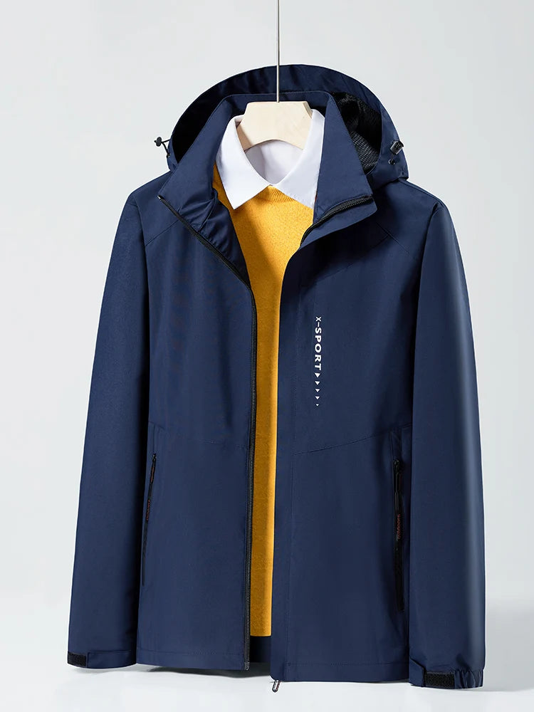 Detachable Hood Windbreaker