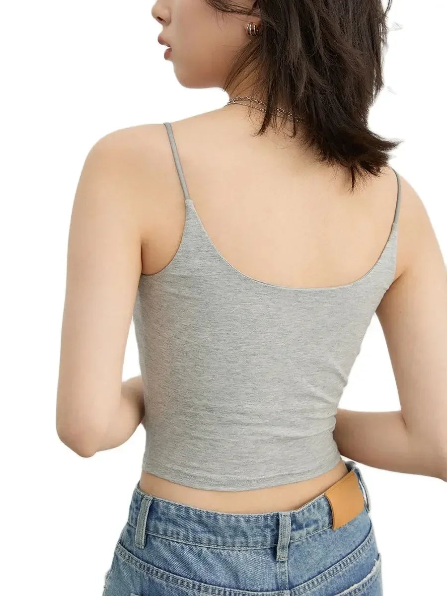 Cotton Modal Crop Tank