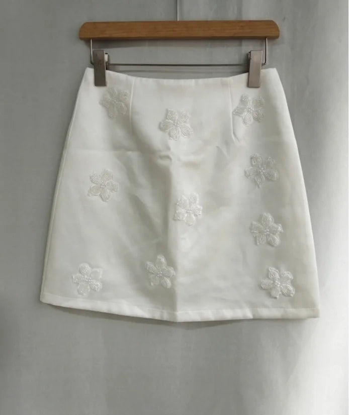 Beaded Mini Skirt
