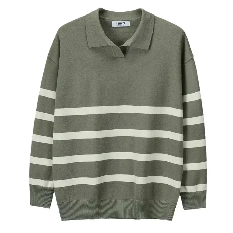 Collared Knit Sweater