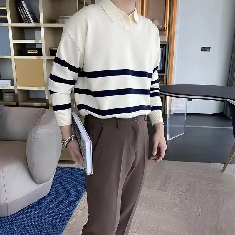 Collared Knit Sweater