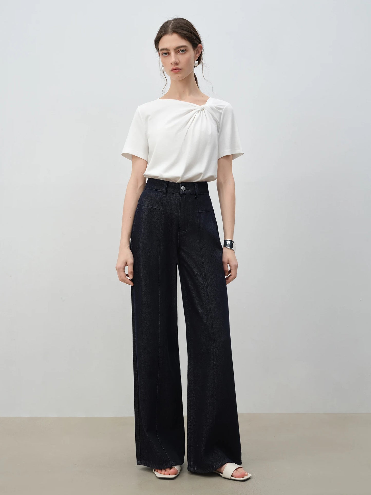 Asymmetrical Knot T-Shirt