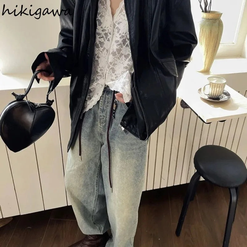 Lace Hollow-Out Blouse