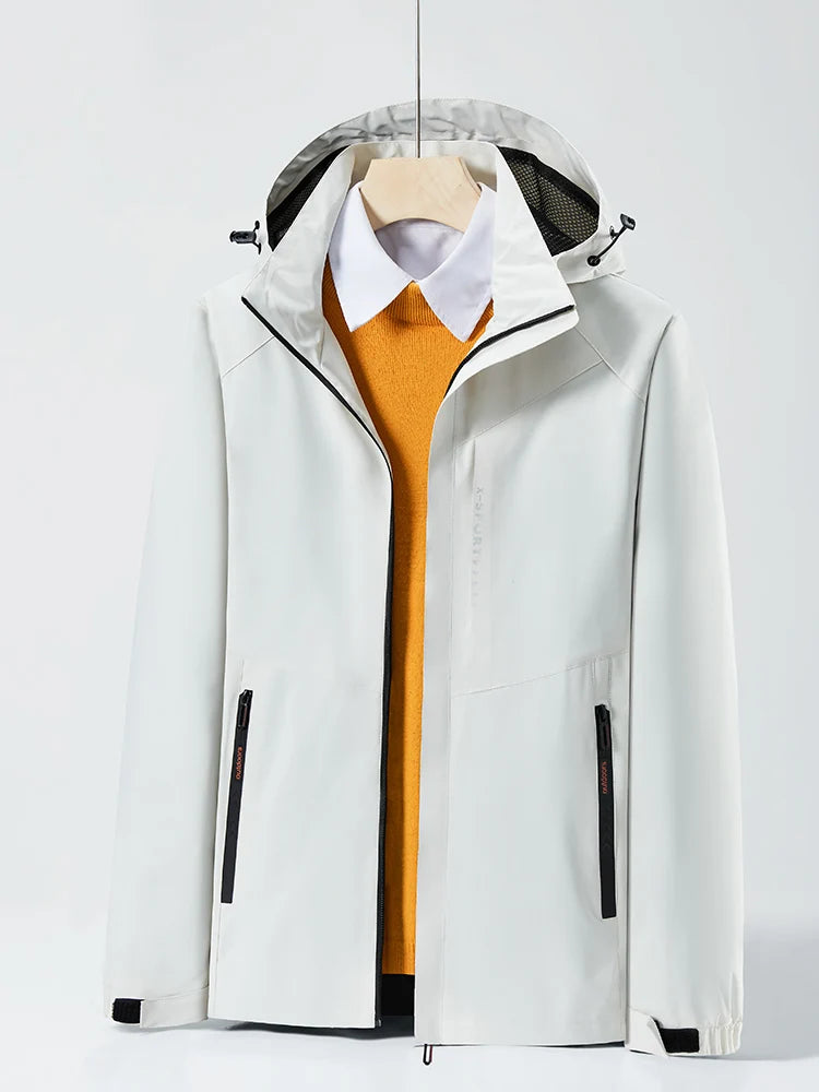 Detachable Hood Windbreaker