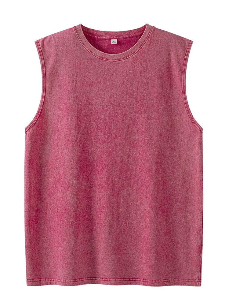Washed Cotton Tank Top