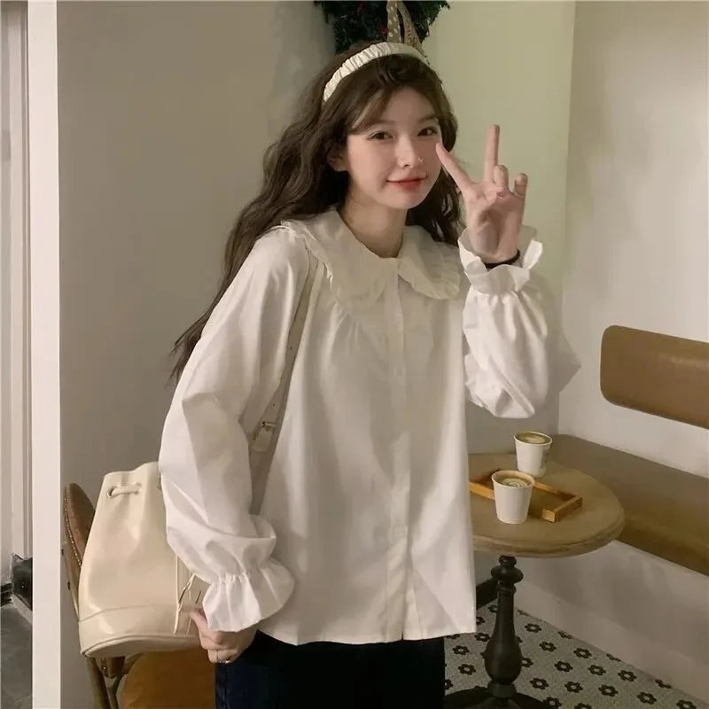 Peter Pan Collar Blouse
