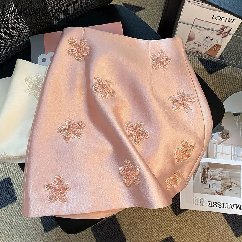 Beaded Mini Skirt