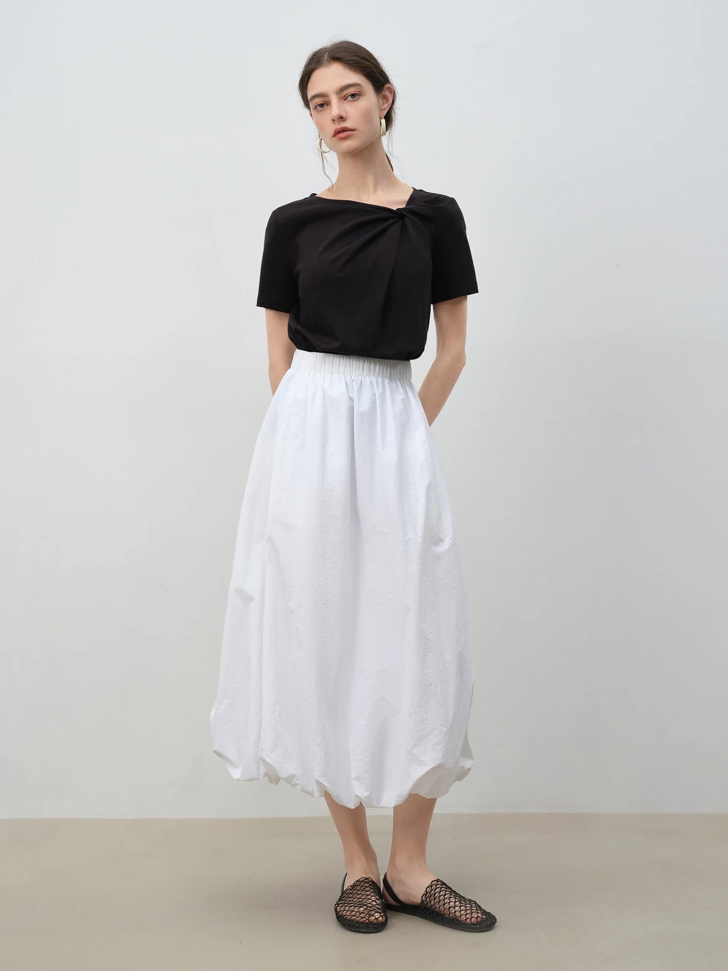 Asymmetrical Knot T-Shirt