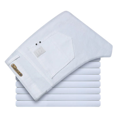 Slim White Stretch Jeans