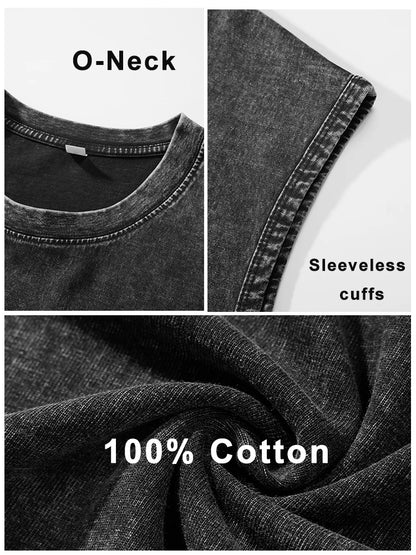 Washed Cotton Tank Top