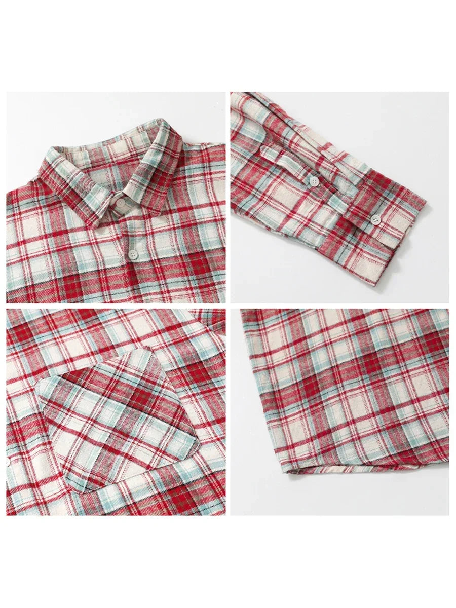 Striped Colour-Block Cotton Shirt