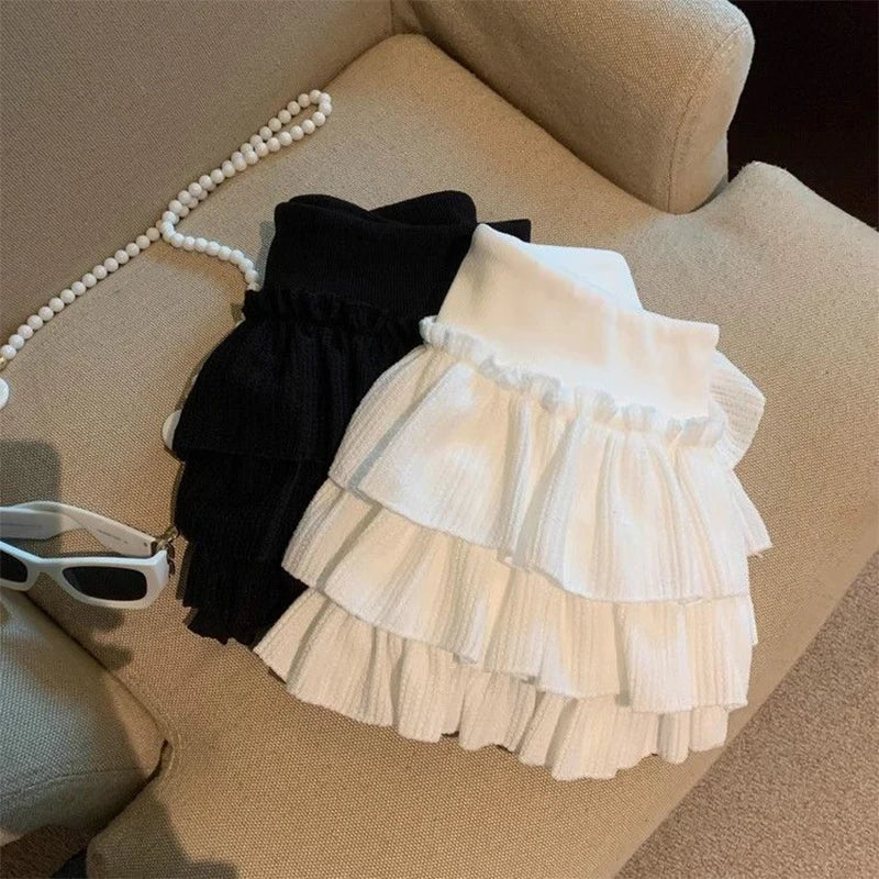 Ruching Detail Mini Skirt