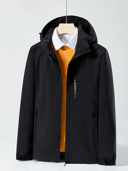 Detachable Hood Windbreaker
