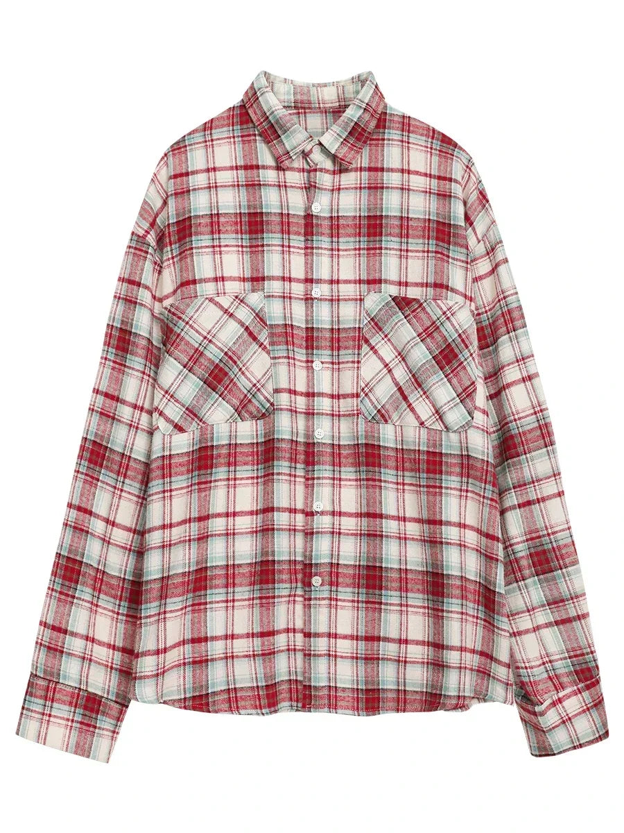 Striped Colour-Block Cotton Shirt