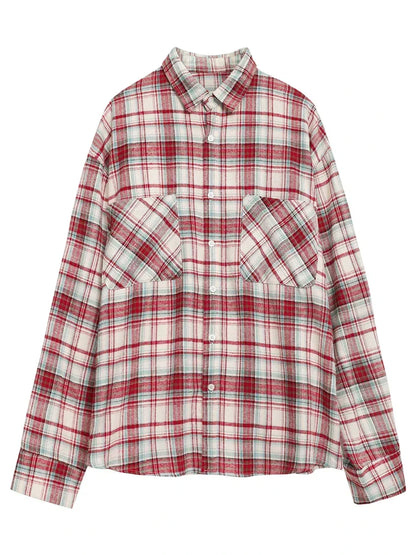 Striped Colour-Block Cotton Shirt