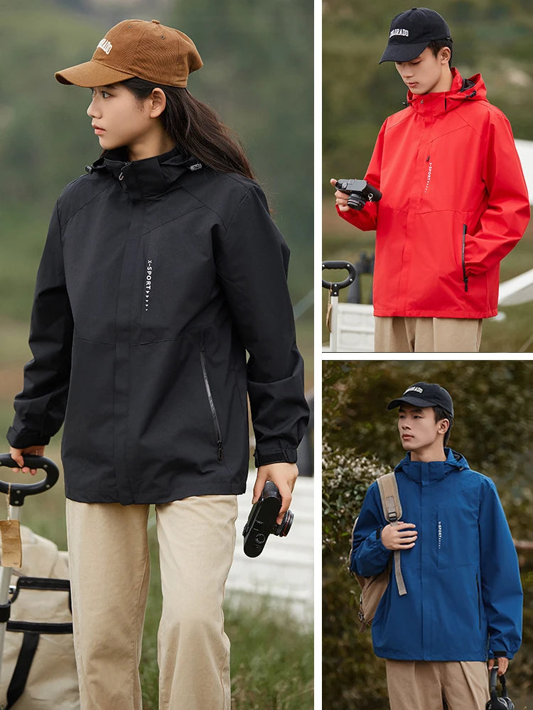 Detachable Hood Windbreaker