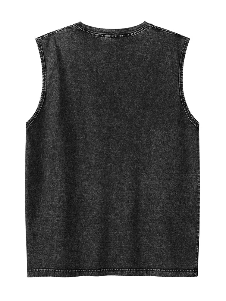 Washed Cotton Tank Top