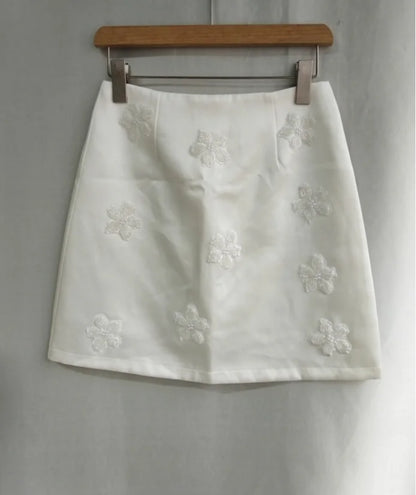Beaded Mini Skirt