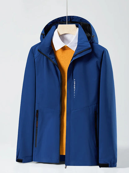 Detachable Hood Windbreaker