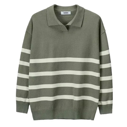 Collared Knit Sweater