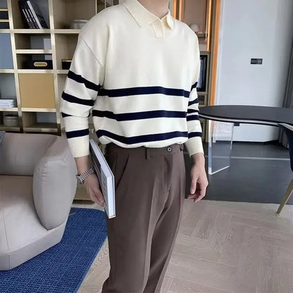 Collared Knit Sweater