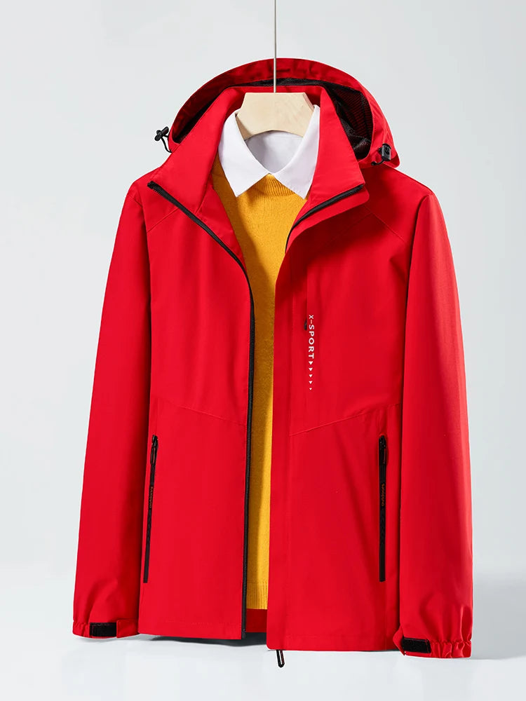 Detachable Hood Windbreaker