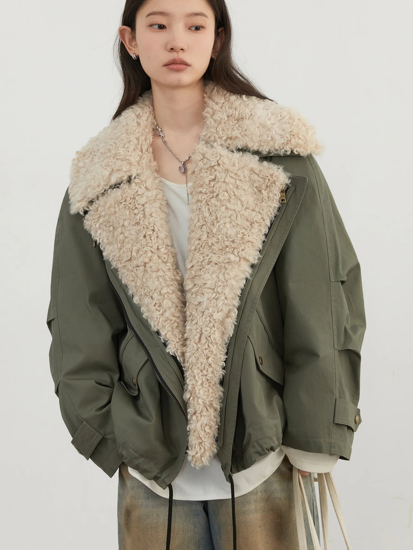 Quilted Cotton Motorcycle Jacket