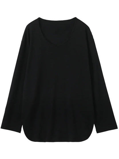 Square Neck Long Sleeve Tee