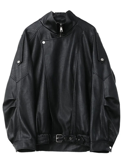 Faux Leather PU Jacket