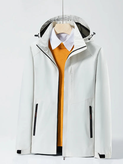 Detachable Hood Windbreaker