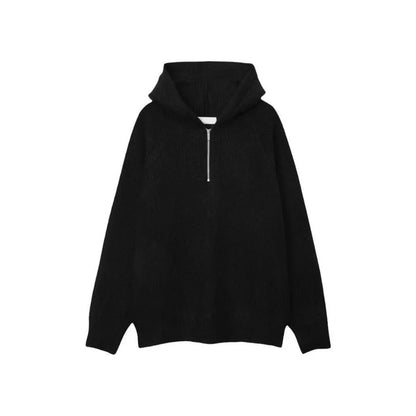 Half-Zip Hooded Sweater