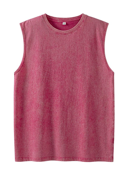 Washed Cotton Tank Top